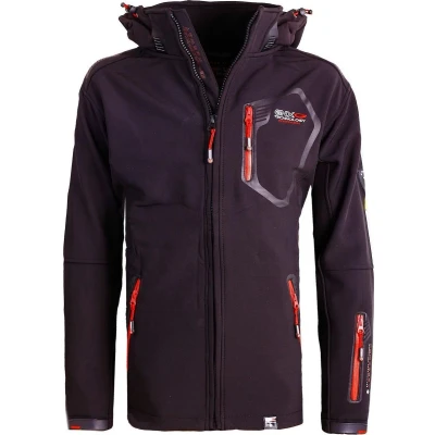 Afbeelding van Geographical Norway Softshell Jas Heren Zwart Tanada M