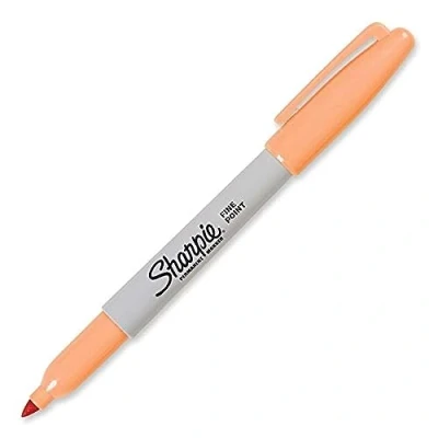 Afbeelding van Sharpie 30063 permanente marker, fijne punt, blauw perzik