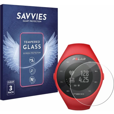Afbeelding van Savvies Glas Screenprotector voor Polar M200 Gehard Beschermglas 9H (3 Stuks)