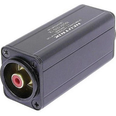 Afbeelding van Neutrik XLR/RCA 3 Pin XLR RCA zwarte interfacekabel en adapter