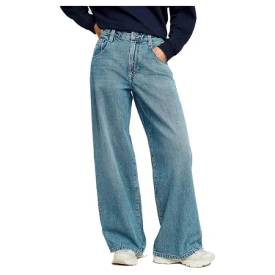 Afbeelding van Skater High Loose Jeans, Blauw (Faded Blue Torrent D25286 d788 h089), 32W / 32L