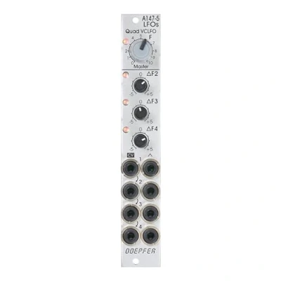 Afbeelding van Doepfer A 147 5 Quad VC LFO modular synthesizer