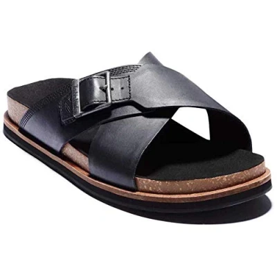 Afbeelding van Timberland Amalfi Vibes Slippers zwart Leer Heren Maat 43