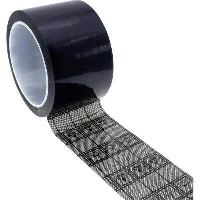 Afbeelding van Quadrios ESD tape Zwart, Transparant (l x b) 33 m 19 mm 1 stuk(s)