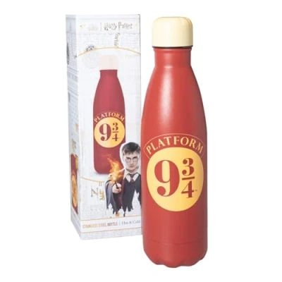 Afbeelding van Grupo Erik Metalen waterfles Harry Potter/500 ml 17 oz, warme en koude waterfles, 500 metaal, schattige Potter geschenken, Merchandise