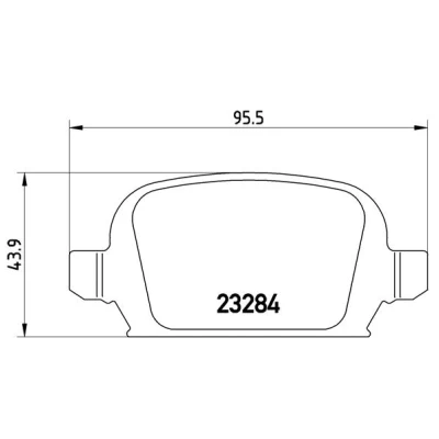 Afbeelding van Brembo Remblokset P 59 037