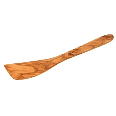 Afbeelding van Fackelmann eco vriendelijke spatel OLIVE 30 cm, olijfhouten keuken spatel, die robuust is en duurzaam, keukengerei van hout met een unieke mooie houtstructuur (Kleur: bruin), Aantal: 1