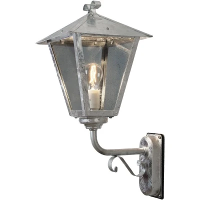Afbeelding van Konstsmide Benu Up 434 320 Buitenlamp (wand) Spaarlamp, LED E27 100 W Staal