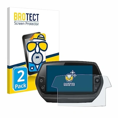 Afbeelding van BROTECT (2 Stuks) Antireflecterende Beschermfolie voor Bosch Nyon 2014 Anti Glare Screen Protector, Mat, Ontspiegelend