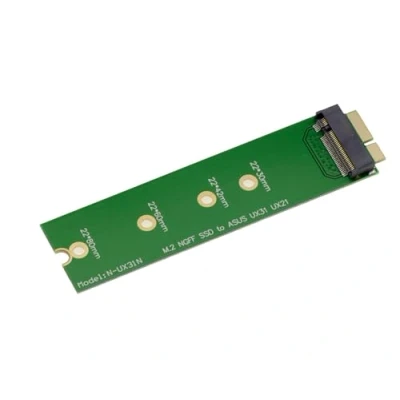 Afbeelding van KALEA INFORMATIQUE © M.2 (M2 NGFF B Key SATA) naar ASUS Zenbook UX21 UX31 UX51 voor het monteren van een SSD in plaats de originele