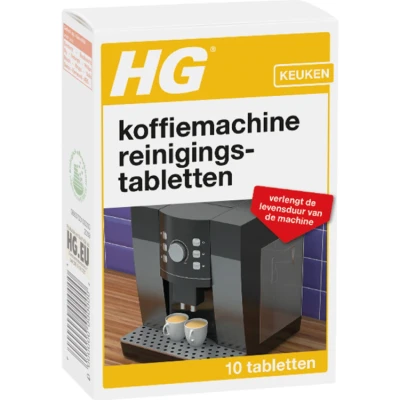 Afbeelding van HG Koffiemachine Reinigingstabletten 10TB