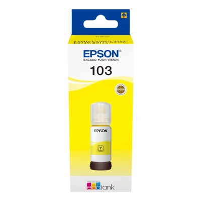Afbeelding van Epson 103 (C13T00S44A) Inktcartridge Geel