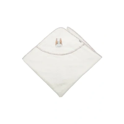 Afbeelding van Sterntaler Badcape 100 x cm Horse Sunny ecru