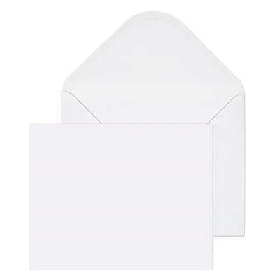 Afbeelding van Blake Purely Everyday C6 114 x 162 mm 90gsm bankieruitnodiging gegomde enveloppen (2003) wit pak van 1000