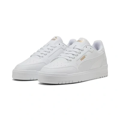 Afbeelding van PUMA Unisex Shuffle Downtown Sneaker, Wit Goud, 37.5 EU