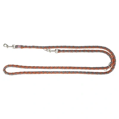 Afbeelding van Trixie Hondenriem Cavo Verstelbaar Roest / Grafiet Grijs 200X1,8 CM
