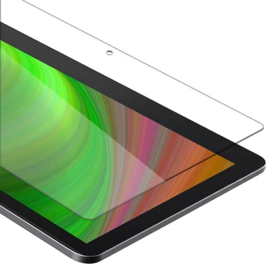 Afbeelding van Cadorabo Screenprotector geschikt voor Lenovo Tab M10 (10.1 inch) TB X505F in KRISTALHELDER Gehard (Tempered) display Film beschermglas 9H hardheid met 3D Touch
