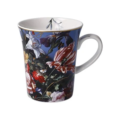 Afbeelding van Goebel Jan Davidsz de Heem Koffie / Thee Mok Zomerbloemen Beker porselein 400ml