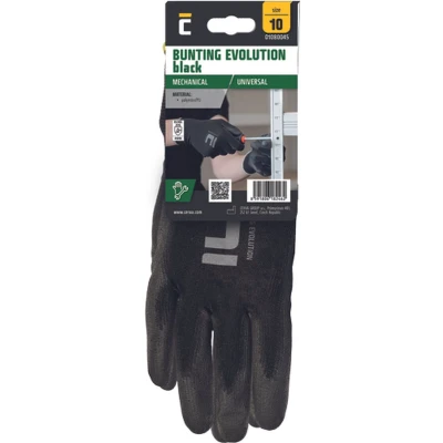 Afbeelding van Cerva BUNTING BLACK EVO handshoen blister 01080045BN 12 stuks Zwart 9