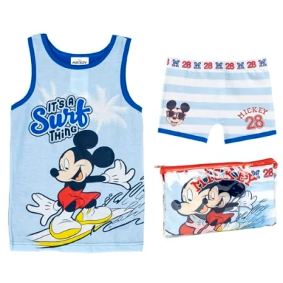 Afbeelding van Pyjama Kinderen Mickey Mouse Blauw Maat 4 Jaar