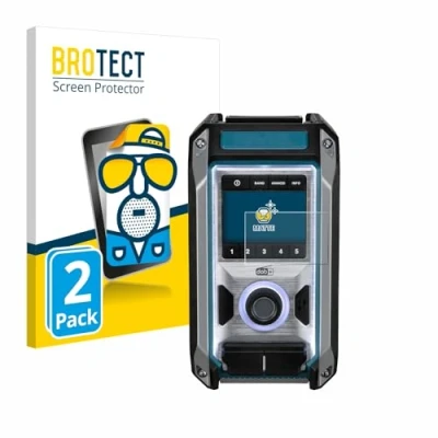 Afbeelding van BROTECT Screenprotector voor Makita DMR115 Folie Beschermfolie matte (2 Stuks)