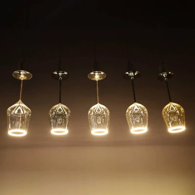 Afbeelding van Segula LED lamp Drijvende Rosé Wijn, E27, 5 W 922 dimbaar
