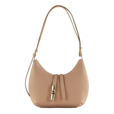 Afbeelding van Furla Goccia Shoulder BAG Schoudertas, Dames, Maat: One Size, Cipria
