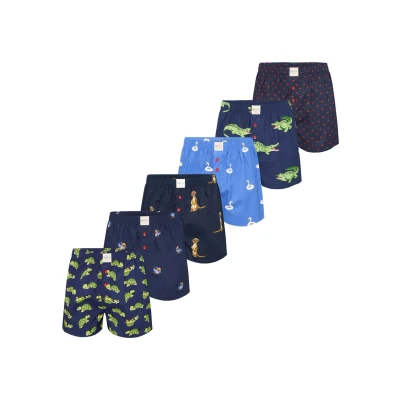 Afbeelding van Phil &amp; Co. Berlin 6 PACK Prints Boxershort, Heren, Maat: XL, Mix