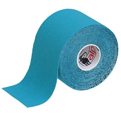 Afbeelding van ALPIDEX Kinesiologie Tape 1/3/ 6/12 rollen Veel kleuren 5 m x cm Toepassingsfolder Elastisch Waterdicht Huidvriendelijk Fysio Spier Set, Kleur:Lichtblauw, Aantal stuks:1 rol