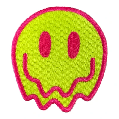 Afbeelding van Fjesta© Oeteldonk embleem Glow in the dark Smeltende smiley