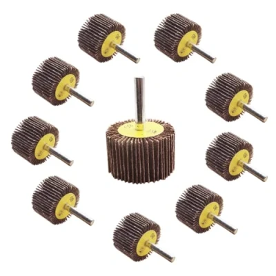 Afbeelding van Waaierschuurmachine, 50X25x6MM korrel 80. De slijpschijf is Geschikt voor het reinigen van roest/lasfrezen/houtproducten. alle elektrische/draaibank gereedschappen (10 stuks)