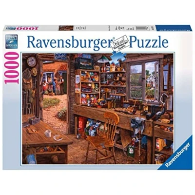 Afbeelding van Ravensburger puzzel Opa&#039;s schuurtje legpuzzel 1000 stukjes