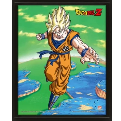 Afbeelding van DRAGON BALL Z Super Saiyan Transf. 3D Lenticular Poster 26x20cm