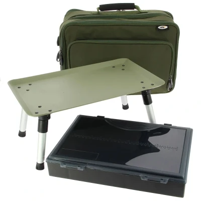 Afbeelding van NGT Box Case System (Tacklebox en Ingebouwde Bivvytafel) Carryall