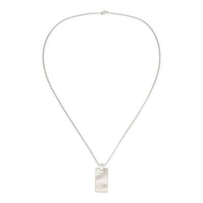 Afbeelding van Calvin Klein Waves Ketting silvercoloured, Heren, Maat: One Size, Silver coloured