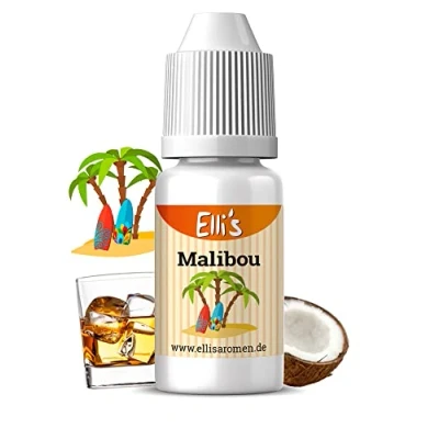 Afbeelding van Ellis Aromen Malibou levensmiddelaroma vloeibaar voor levensmiddelen en vloeistoffen, het bakken, koken, zoals pap kwark caloriearm