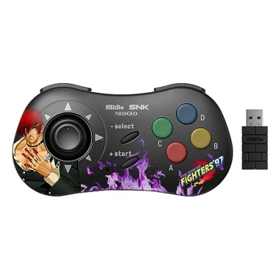 Afbeelding van 8BitDo x SNK Neo Geo Wireless Controller Iori Yagami