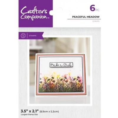 Afbeelding van CC Clearstamp Peaceful Meadow