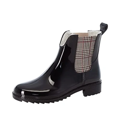 Afbeelding van Rieker P8280 05 Rubberlaarzen voor dames, zwart, 36 EU