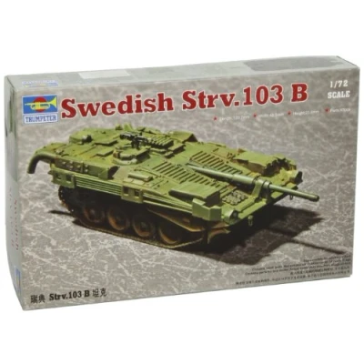 Afbeelding van Trumpeter 07248 modelbouwset Swedish Strv 103B MBT