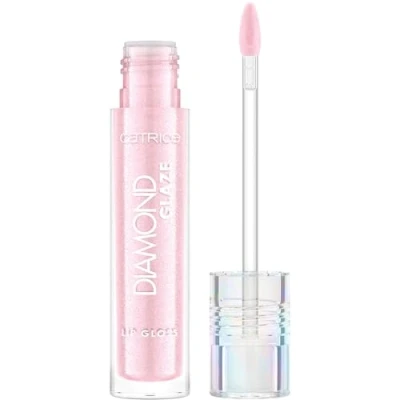 Afbeelding van Catrice Diamond Glaze Lip Gloss, direct resultaat, glanzend, holografisch, glitterig (3ml)