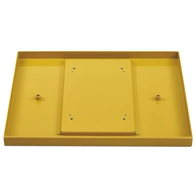 Afbeelding van Proxxon Opvangbak voor spaanders (L x B H 388 308 24 mm, kleur geel, MICRO frezen MF 70, fijn FF 230 en 250/BL) 24116