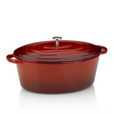 Afbeelding van Braadpan Kela Calido Rood 9,5L