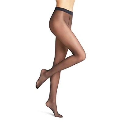 Afbeelding van FALKE Pure Matt duurzaam mat transparant 20 Denier panty maillot dames blauw Maat XL