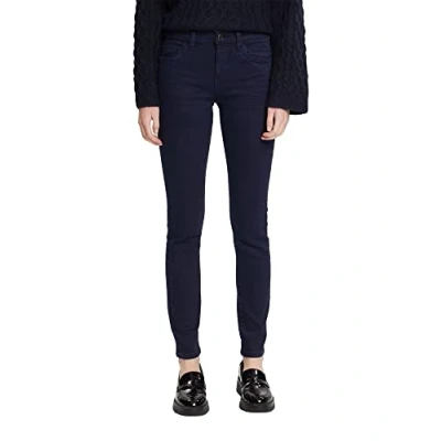 Afbeelding van ESPRIT Broek dames 122ee1b319,400/marineblauw,34W / 32L