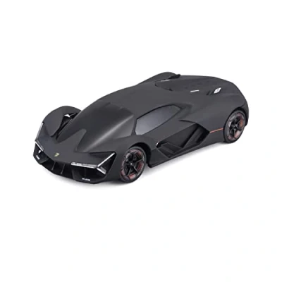 Afbeelding van Maisto Tech R/C Lamborghini Terzo Millennio: op afstand bestuurde auto in schaal 1:24, 2,4 GHz, met pistoolgreepbediening, vanaf 5 jaar, mat zwart (581525 1)