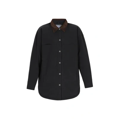 Afbeelding van Dreimaster Halflange jas, Dames, Maat: 34, Black