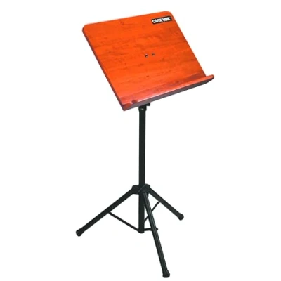 Afbeelding van Quiklok MS332 muziekstandaard met houten blad