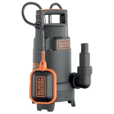 Afbeelding van Black+Decker BXUP750PTE Dompelpomp voor grijs en zwart water (750 W, Max. debiet 13.000 l/u, opvoerhoogte 8 m)