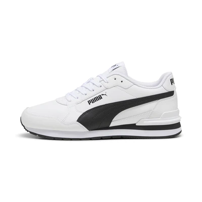 Afbeelding van PUMA Unisex St Runner V4 L sneakers, Wit Zwart Gietijzer, 36 EU